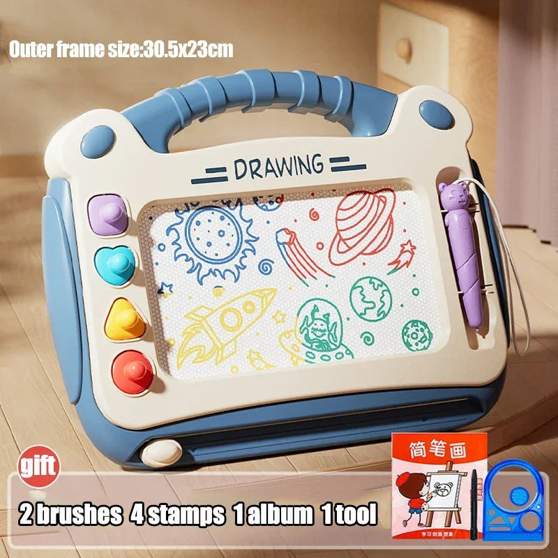 Kids Drawing Puzzle Board