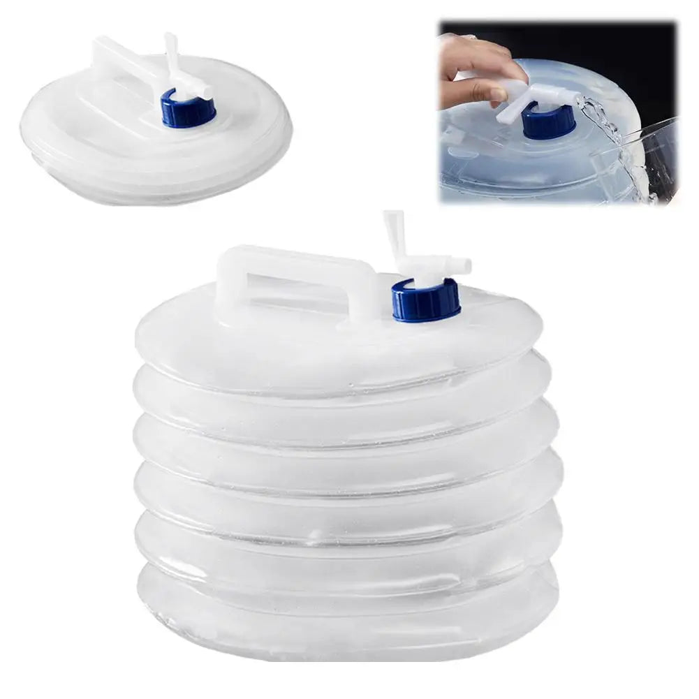Foldable Water Tank With Camping Outdoor Travel