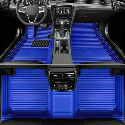 7 Seats Car Floor Mats For Mitsubishi Outlander 2022 2023 2024 2025 2026 Auto Leather Full Set Carpet Pads Vehice Foot Mat Rugs