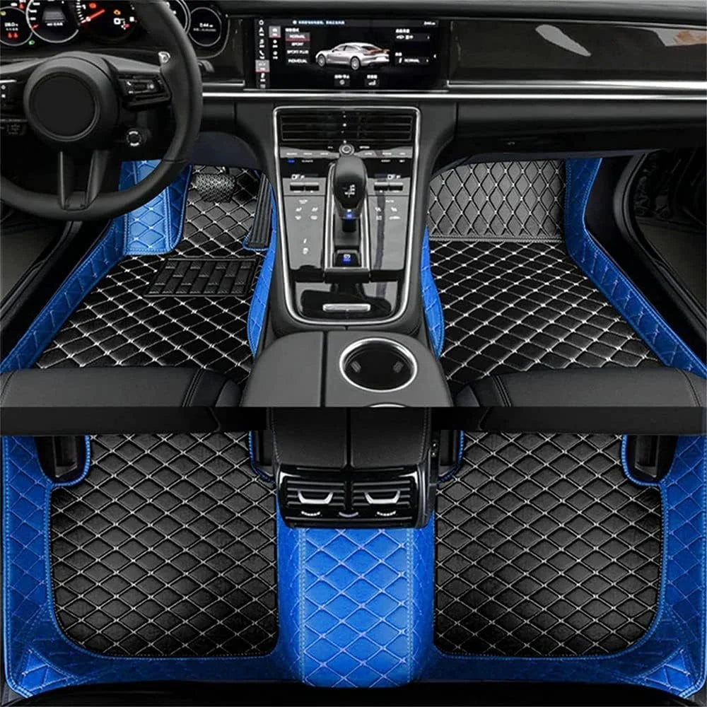 7 Seats Car Floor Mats For Mitsubishi Outlander 2022 2023 2024 2025 2026 Auto Leather Full Set Carpet Pads Vehice Foot Mat Rugs