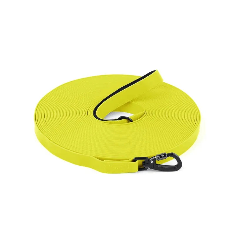 Waterproof Dog Leash, 3M/5M/10M/15M/20M/30M Dog Training Leash for Outside, Durable PVC Long Line Tracking Lead with Padded Hand