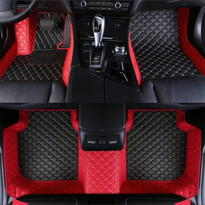7 Seats Car Floor Mats For Mitsubishi Outlander 2022 2023 2024 2025 2026 Auto Leather Full Set Carpet Pads Vehice Foot Mat Rugs
