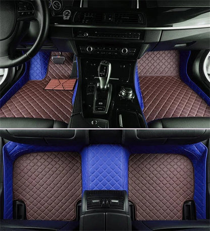 7 Seats Car Floor Mats For Mitsubishi Outlander 2022 2023 2024 2025 2026 Auto Leather Full Set Carpet Pads Vehice Foot Mat Rugs