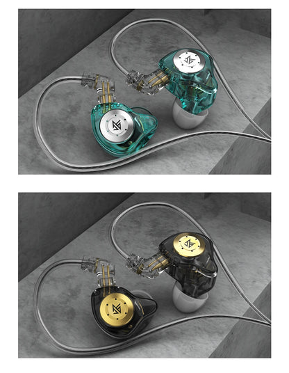 KZ EDX Pro Earphones Dynamic In Ear Monitor HiFi Wired Headphones Bass Stereo Game Music Earplugs Noice Cancelling Headset