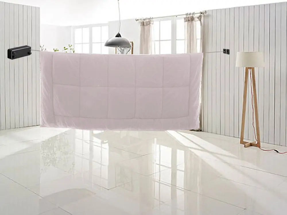 Retractable Double Clothesline WB3006 – Wall-Mounted Stainless Steel Indoor Drying Rack