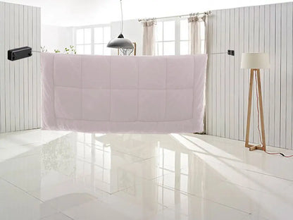 Retractable Clothesline And Drying Rack Indoor Stainless Steel Wire Rope Wall Mount Laundry Double Line Drying Hanger WB3006