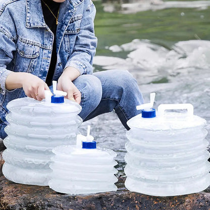 Foldable Water Tank With Camping Outdoor Travel
