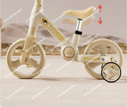 4-in-1 Kids Balance Tricycle