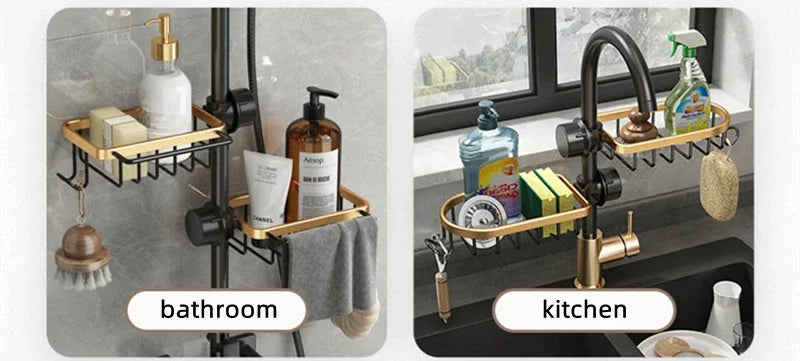Aluminum Sink Organizer Rack