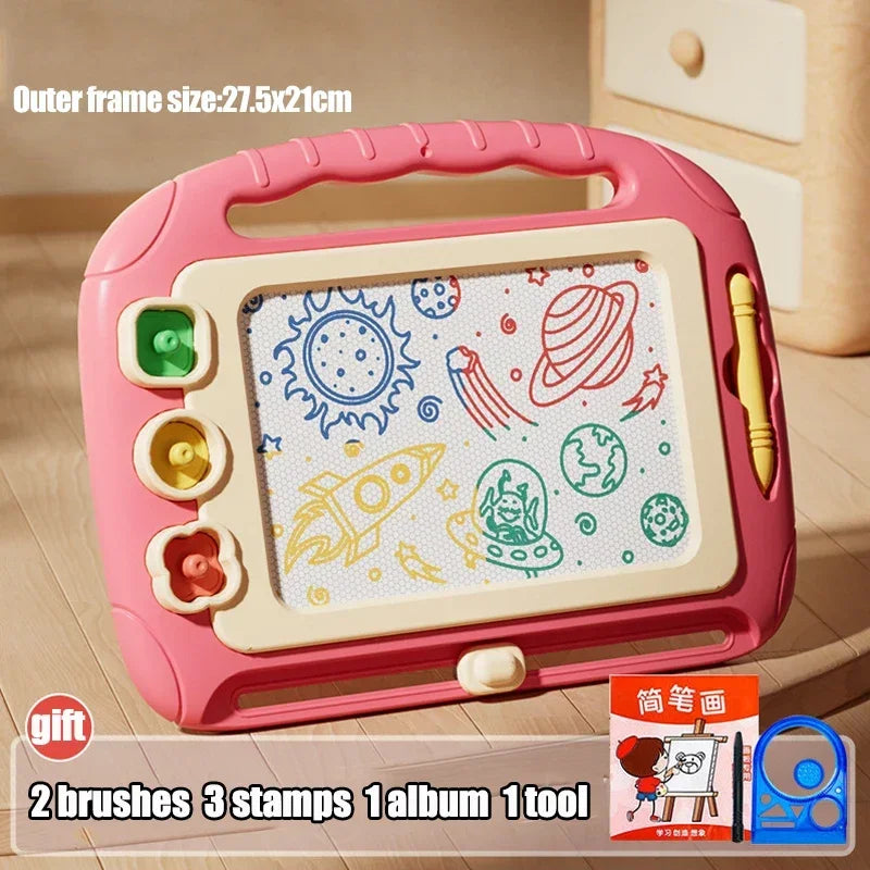 Kids Drawing Puzzle Board