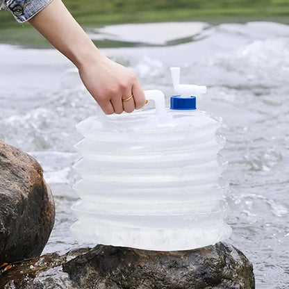 Foldable Water Tank With Camping Outdoor Travel