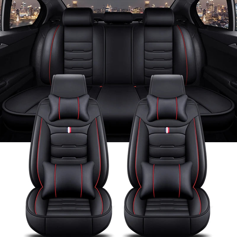Universal Car Seat Cover for MITSUBISHI Outlander ASX Eclipse Lancer Pajero Sport Zinger Galant Triton Auto Accessories Interior