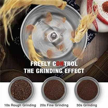 ASWUT-Electric Kitchen Grinder Grinds Spices Multifunction Smash Machine Grinder For Spice,Herb,Cereal,Beans,Pet Food