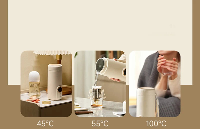 Heating Cup Leakproof Tea Coffee Keep Warmer Bottles