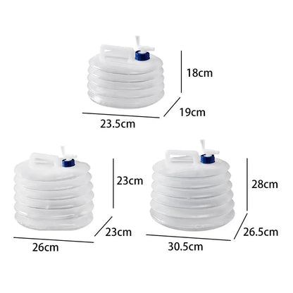 Foldable Water Tank With Camping Outdoor Travel