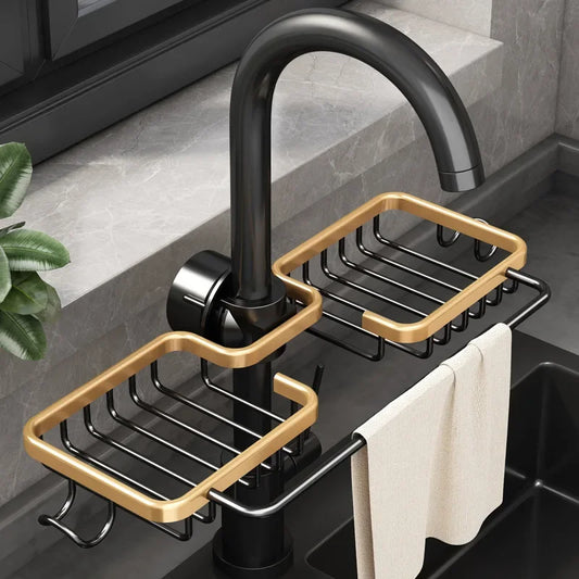 Aluminum Sink Organizer Rack