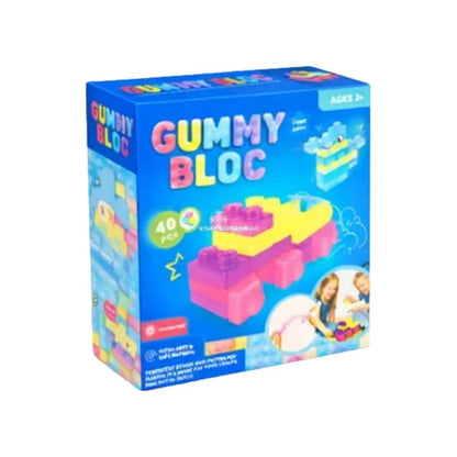 Squishy Jelly Building Blocks Soft Stretchy Sensory Toys For Kids Teens Perfect For Party Playroom Table Decor Birthday Gift