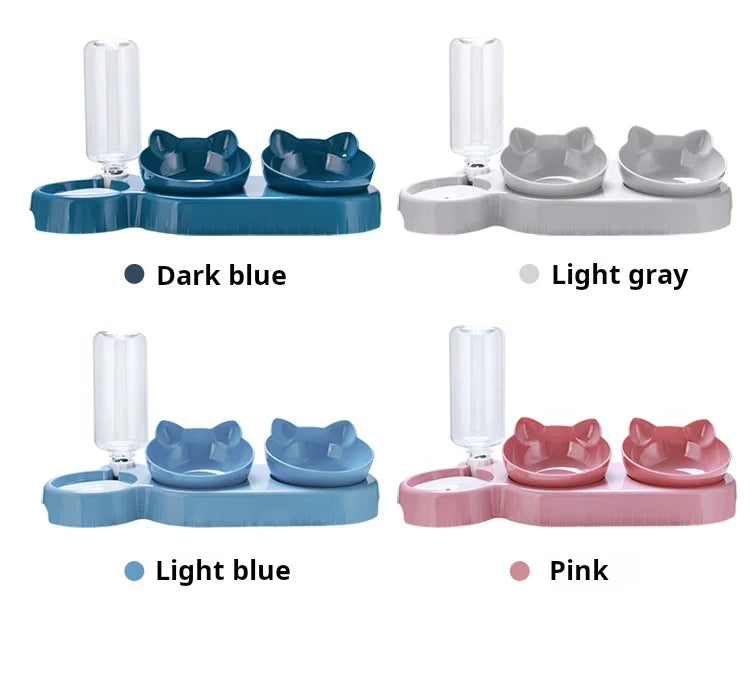 Pet Bowl with Water Feeder