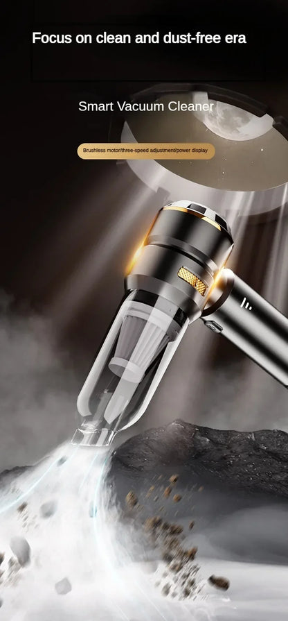 Car Vacuum Cleaner High Power Portable Handheld Wireless Brushless Motor Cleaning Machine Powerful Air Duster for Home Appliance