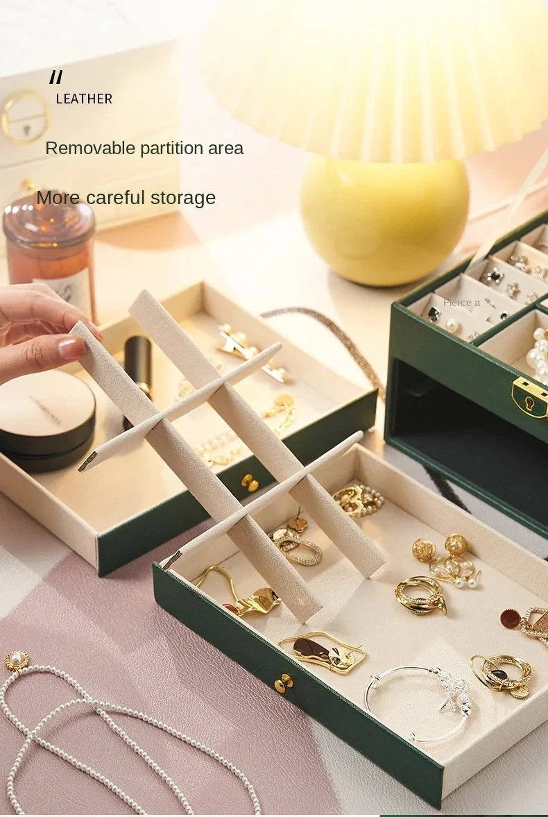 High-End Multi-Layer Drawer-Type Jewelry Box