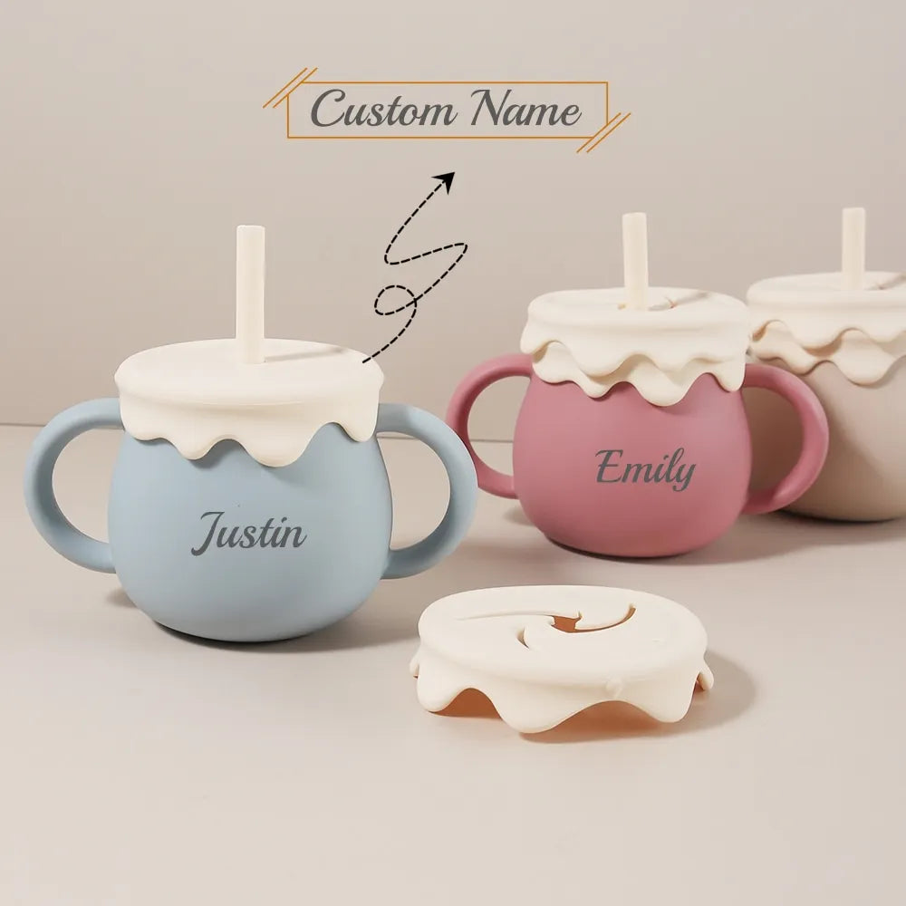 Baby Cup- 3 in 1 Silicone Snack Cup