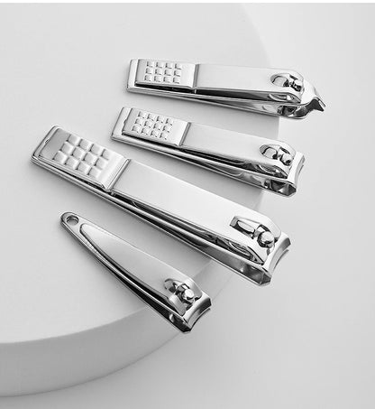 Home Nail Clipper Set Of 18 Pieces Large Size Dead Skin Pliers Diagonal To Remove Dead Skin Small Eyebrow Clipper Leather Sleeve