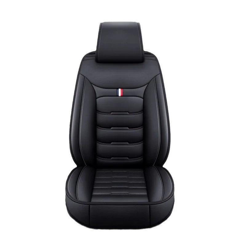 Auto Set Car Seat Covers PU Leather Single Front Split Bench Protector Four Season Universal Fit Most Car SUV Car Accessories