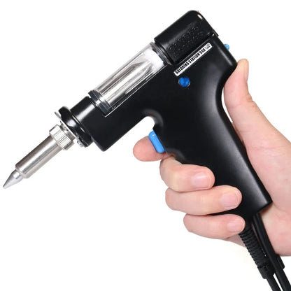 WEP 948 Suction Tin Gun Desoldering Station 90W with Auto Shutoff, Variable Precise Temperature ºC/°F display, Sleep