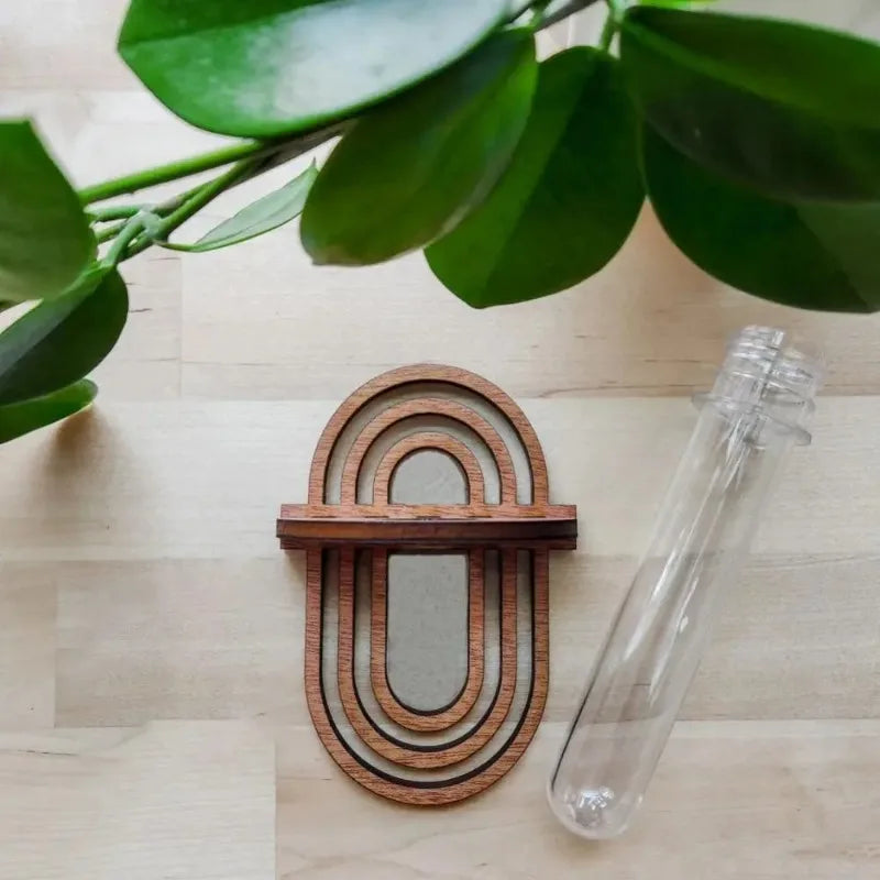 Wooden Wall Hanging Shelve Plant Flower Arrangement Plant Hangers