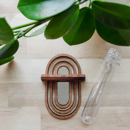 Wooden Wall Hanging Shelve Plant Flower Arrangement Plant Hangers