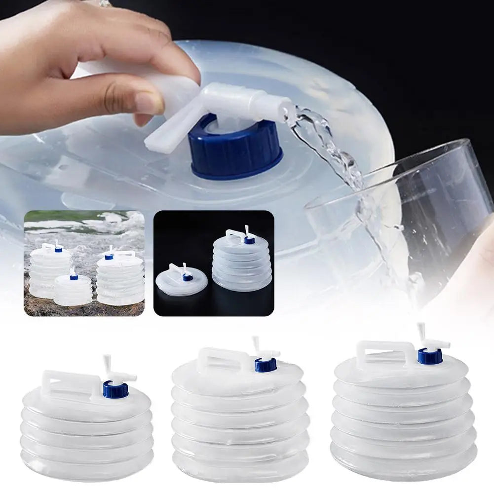 Foldable Water Tank With Camping Outdoor Travel