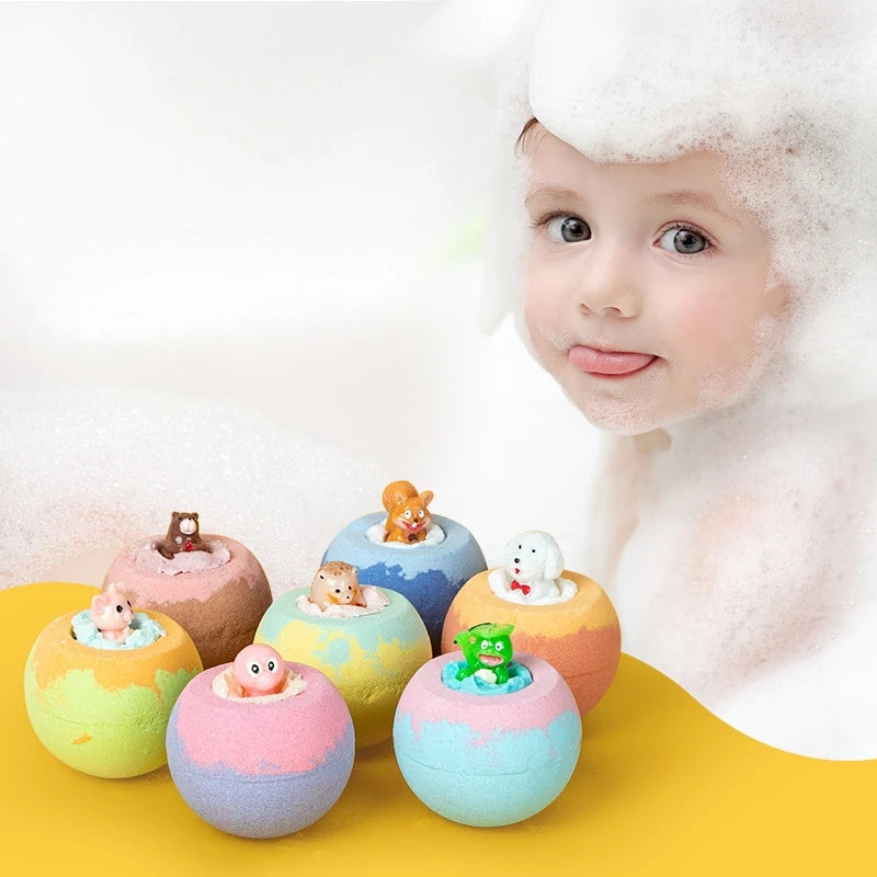 100g Bath Balls Surprise Bath Balls Surprise Gift Bath Balls Surprise Bath Balls Mermaid Sea Bath Balls With Surprise Toy Inside