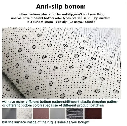 VIKAMA Christmas Doormat, Characteristic Gingerbread House And Tree Design, Made Of Flannel Fabric, Machine Washable-Ideal