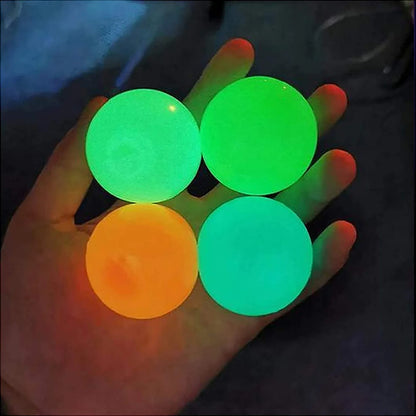 Luminous Sticky Balls Set