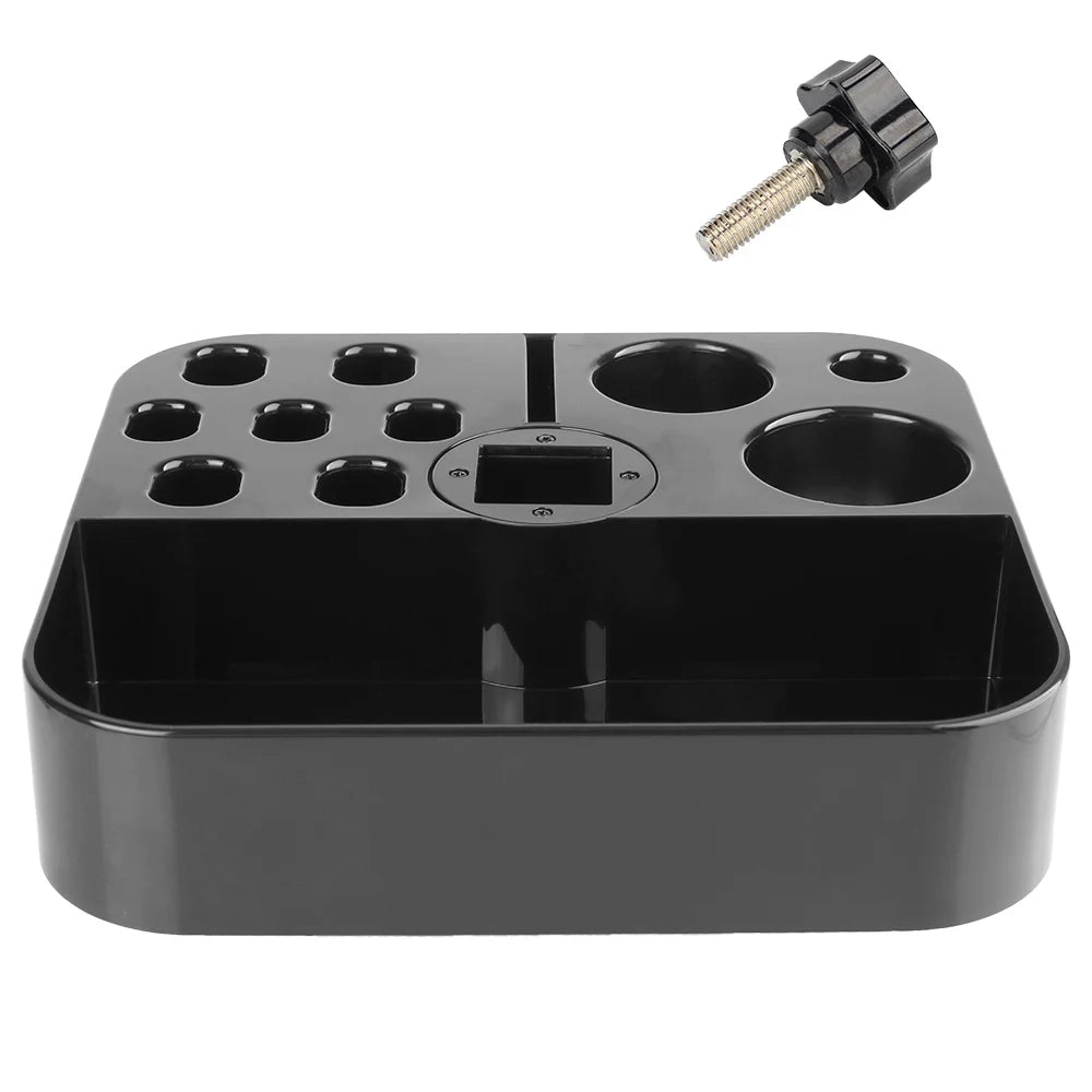 Dog Cat Supplies Groomer Tool On the bracket Table Scissors Dog Comb Boxes Pet Grooming Tools Plastic Storage Box