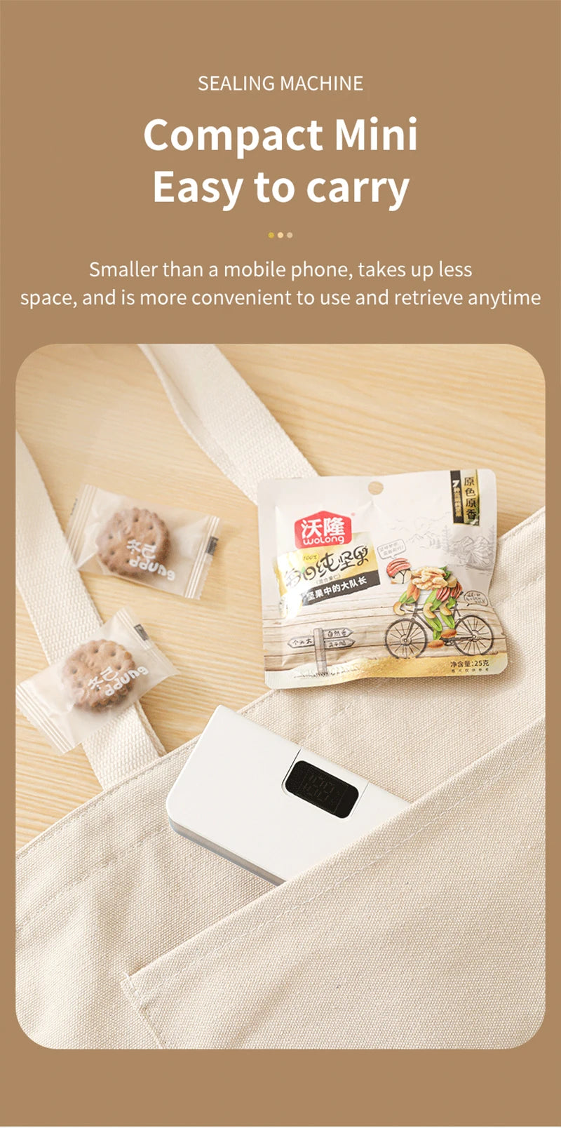 Mini Rechargeable Heat Bag Sealer