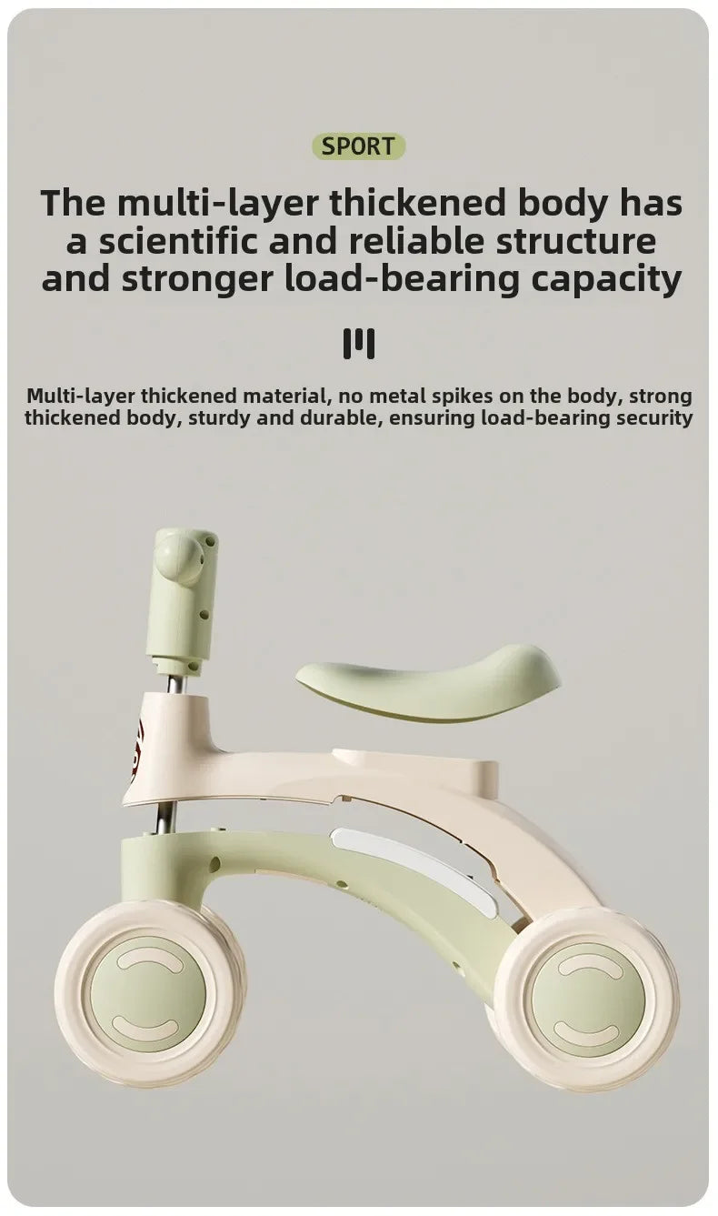 Anti-Tip Baby Balance Bike