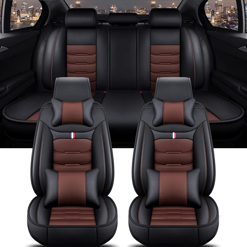 Universal Car Seat Cover for MITSUBISHI Outlander ASX Eclipse Lancer Pajero Sport Zinger Galant Triton Auto Accessories Interior