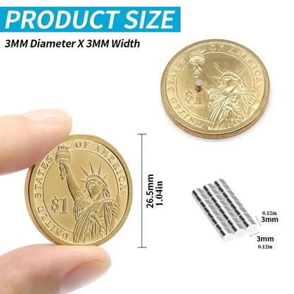Mini Neodymium Fridge Magnets