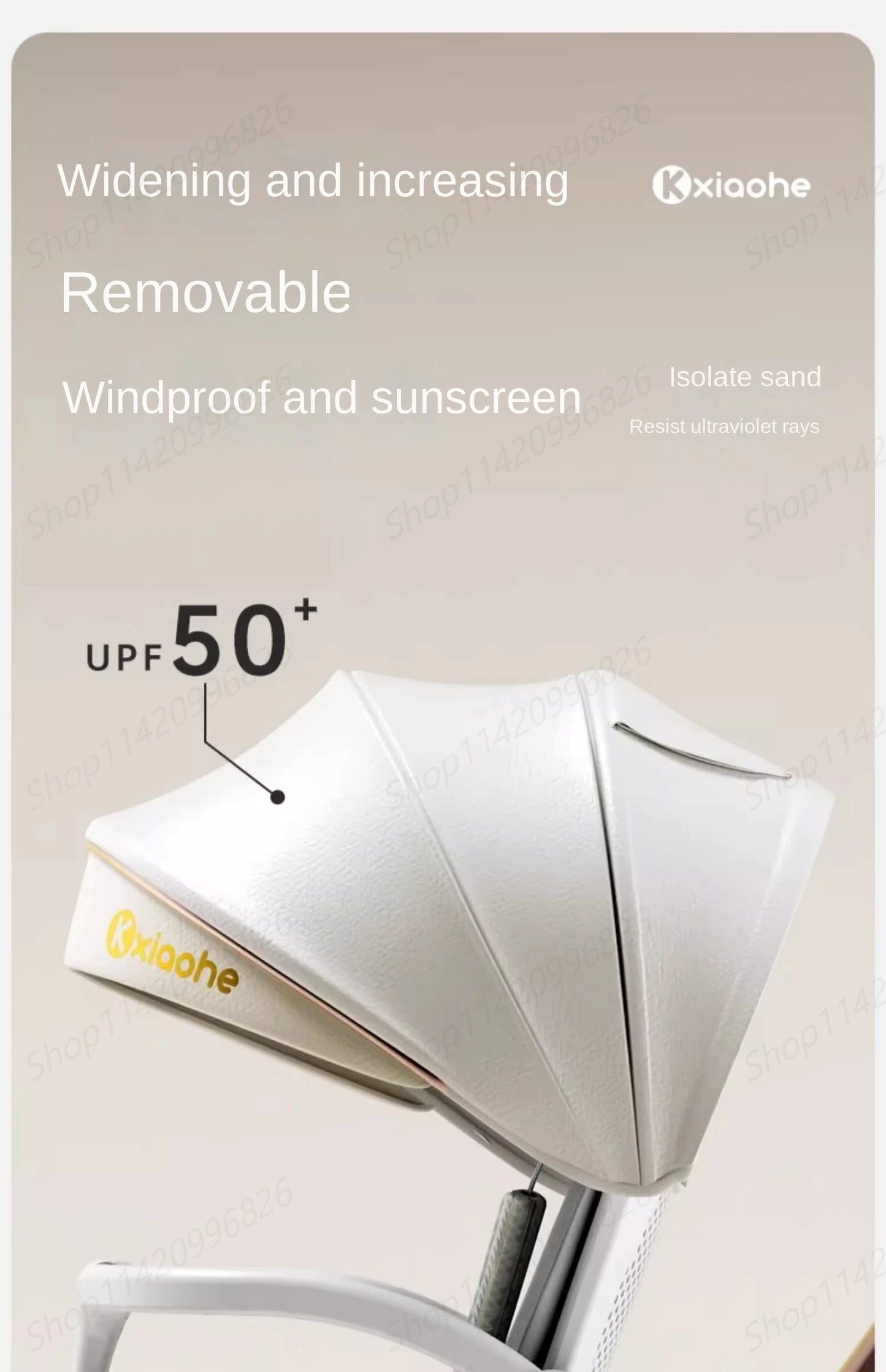 Baby Stroller Can Sit and Lie Down Foldable Lightweight Travel Two-way High Landscape Six Shock Absorption Comfortable Seat