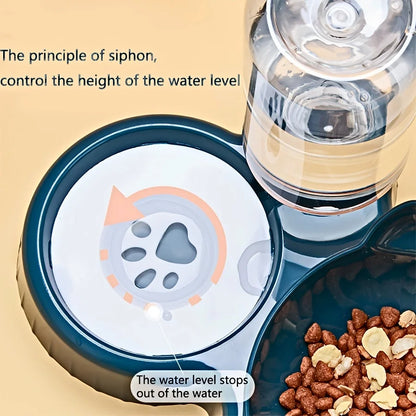 Pet Bowl with Water Feeder