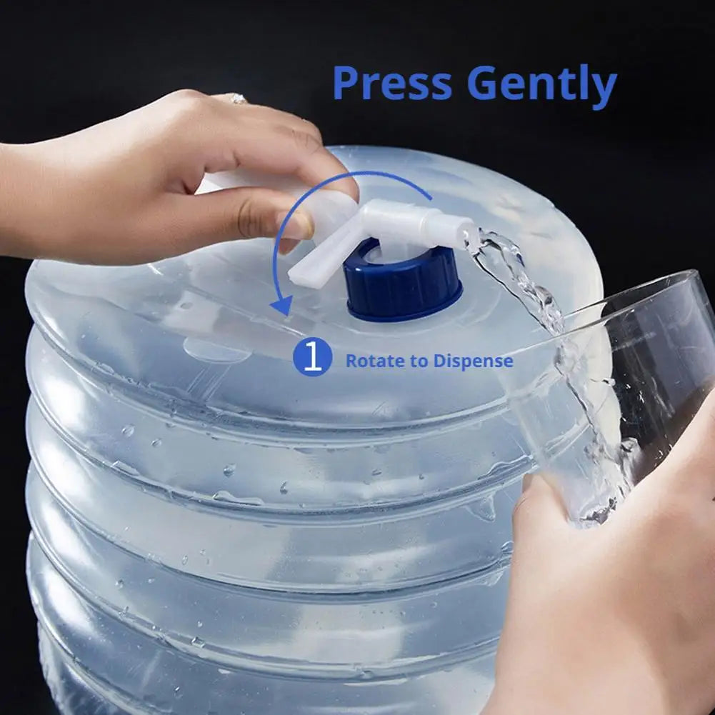 Foldable Water Tank With Camping Outdoor Travel