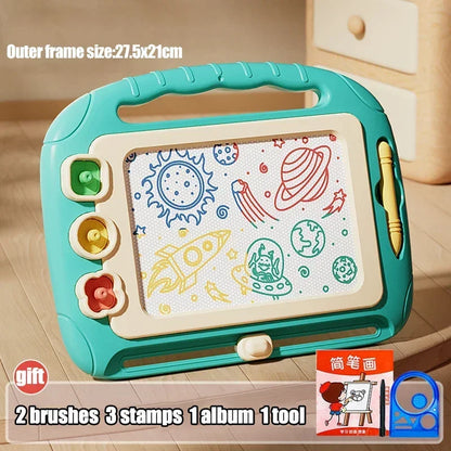 Kids Drawing Puzzle Board