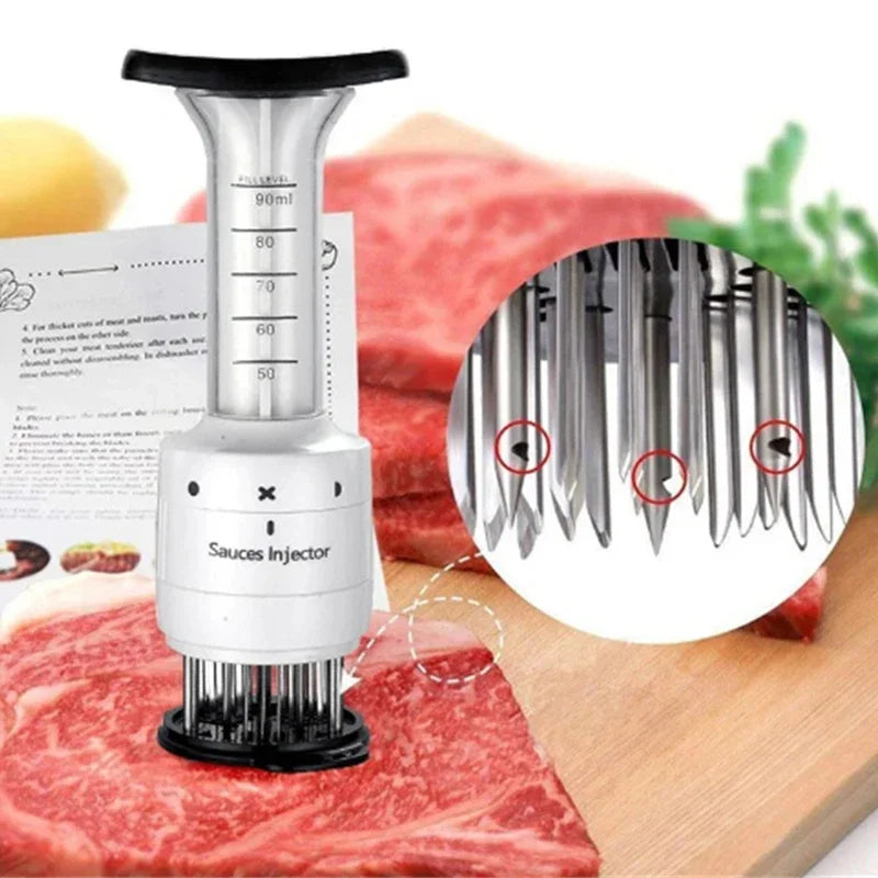 2-in-1 BBQ Meat Tenderizer & Injector