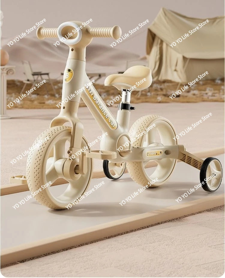 4-in-1 Kids Balance Tricycle