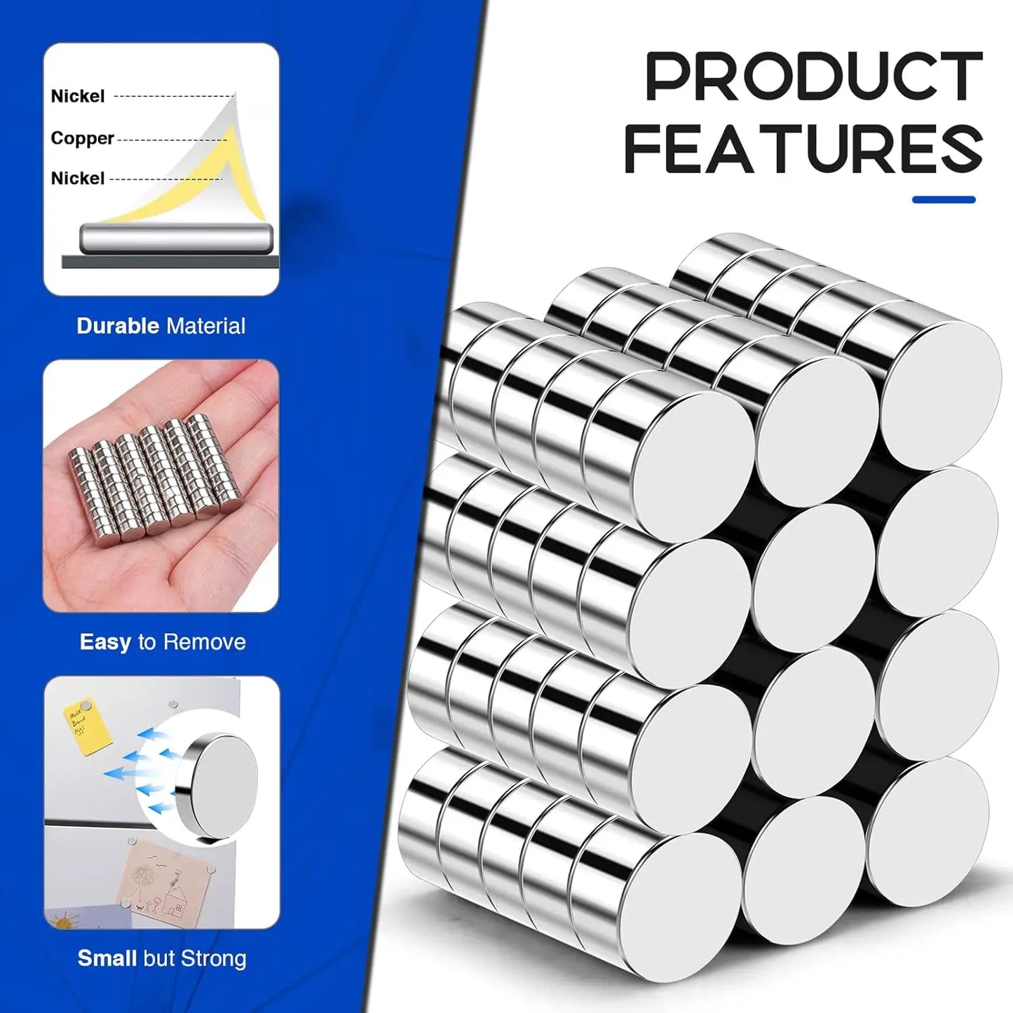 Mini Neodymium Fridge Magnets
