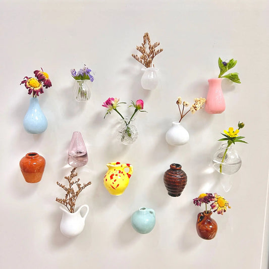 Ceramic Vase Fridge Magnet