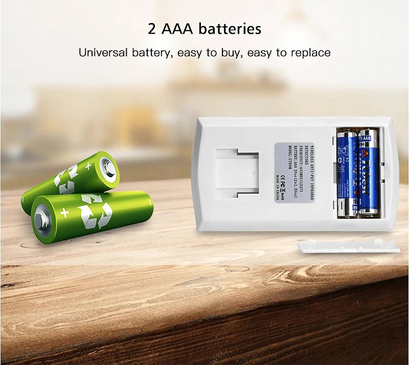 433mhz CT60M Wireless Anti Pet Detector PIR Detector Motion Sensor for DIY Wifi GSM Home Intruder Burglar Alarm System 1PC UNIT