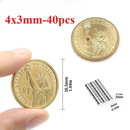 Mini Neodymium Fridge Magnets