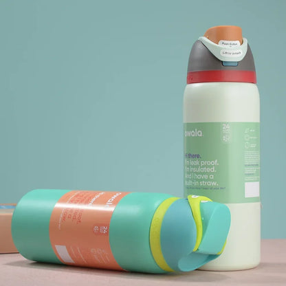 Owala Insulated Stainless Steel Water Bottle with Straw, BPA-Free Sports Water Bottle, Great for Travel,32Oz